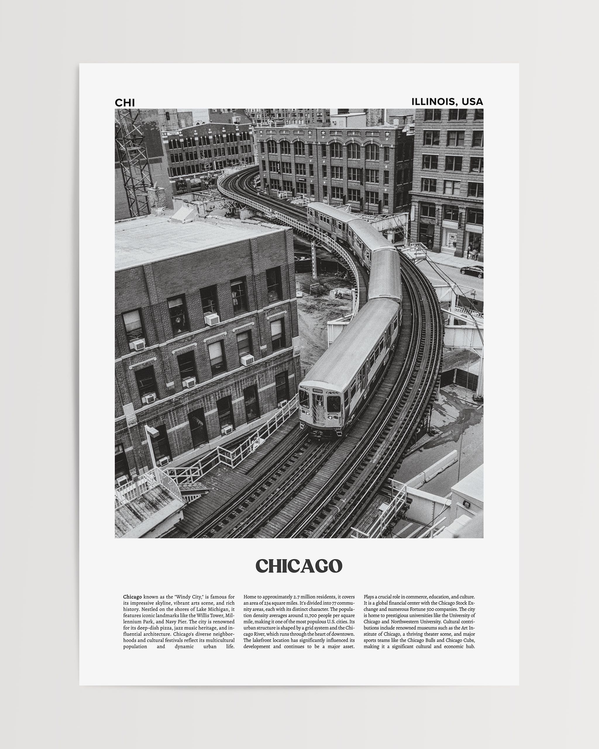 Chicago No.4-psoter-wall_art-decor-The Poster Square